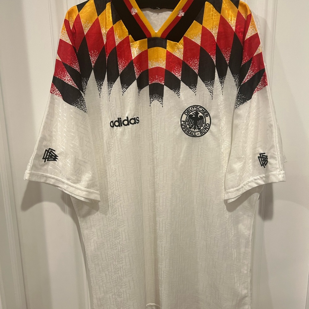 Authentic Vintage 1994 Germany USA 94 World Cup Jersey
